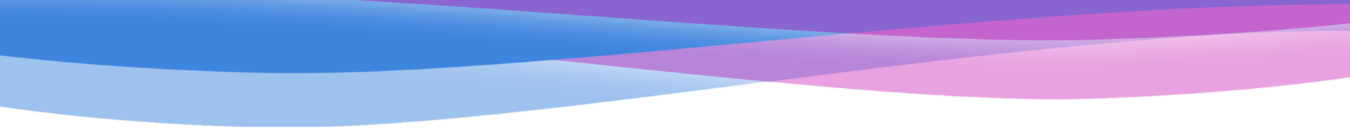 Decoration with abstract blue and purple waves